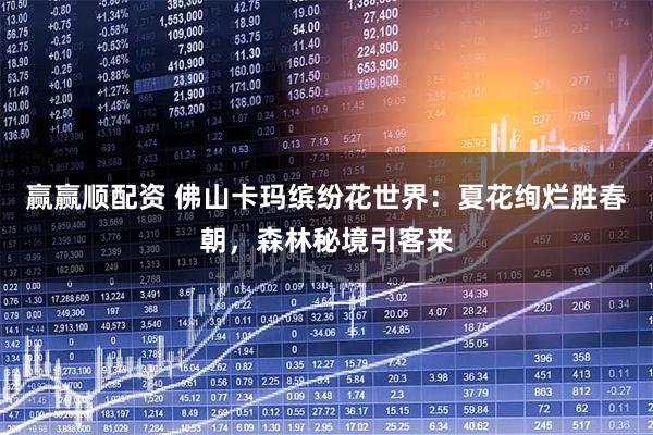 赢赢顺配资 佛山卡玛缤纷花世界：夏花绚烂胜春朝，森林秘境引客来